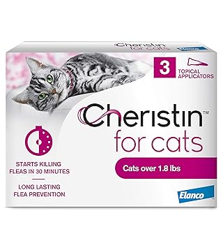 Cheristin For Cats, Flea Control And Prevention 3 Doses