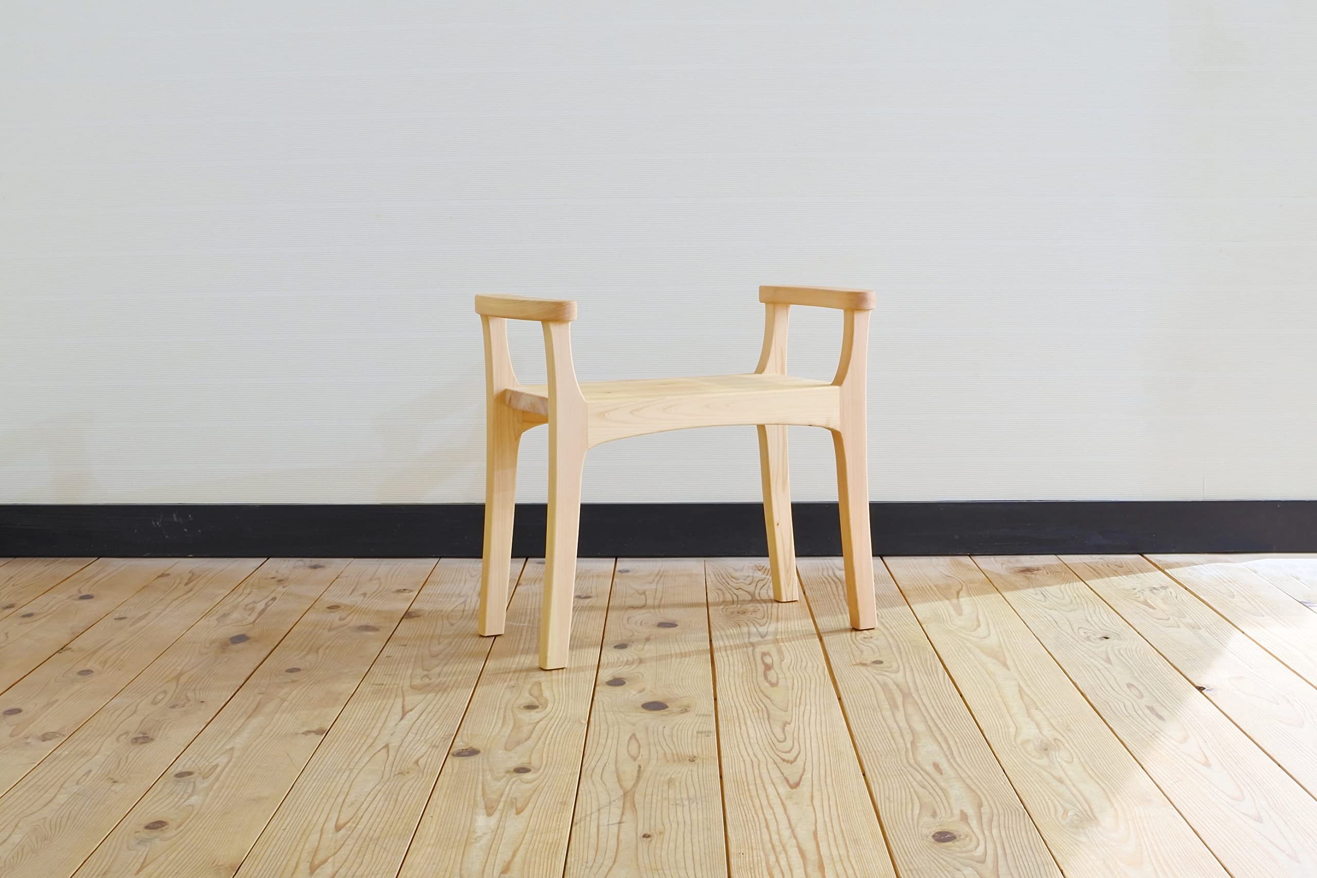 Amazon.co.jp: G.WORKS 紀州ヒノキの玄関スツール : ホーム＆キッチン