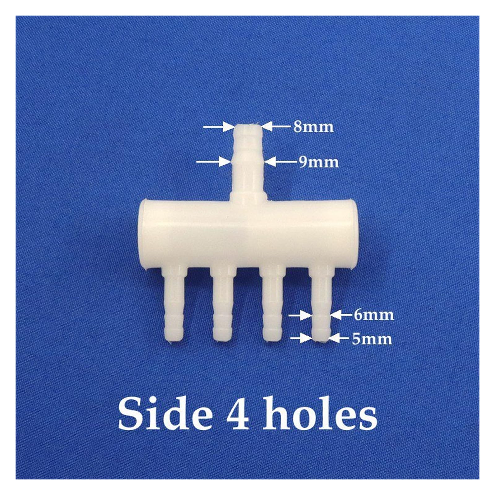 100~2 stücke Kunststoff 2 3 4-Wege Schlauch Splitter Anschlüsse Bewässerung Wasser Rohr Verteiler Armaturen Aquarium luftpumpe Gas Umsteller(4 Heads,100pcs)