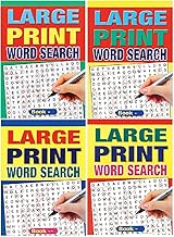 WF Graham Set mit 4 großen Drucken, A4, 74 Seiten, Wortsuche-Puzzle-Bücher