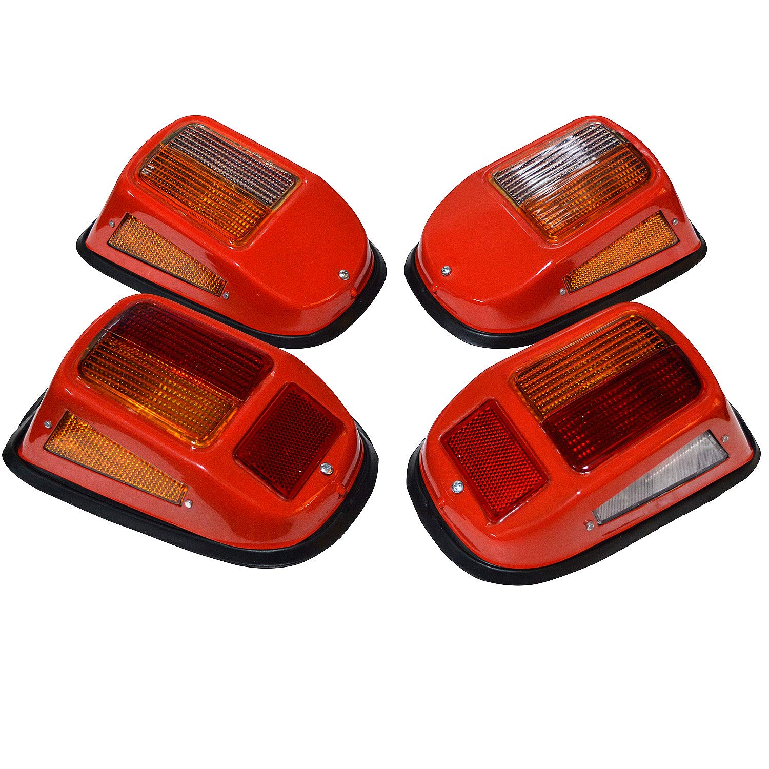 4er Set Rücklichter & Blinker für Steyr Traktoren – passend für 30, 50, 90, 430, 450, 540, 650, 768 u.a. | 12V Glühbirnen inkl. | langlebig & wetterfest | einfache Montage