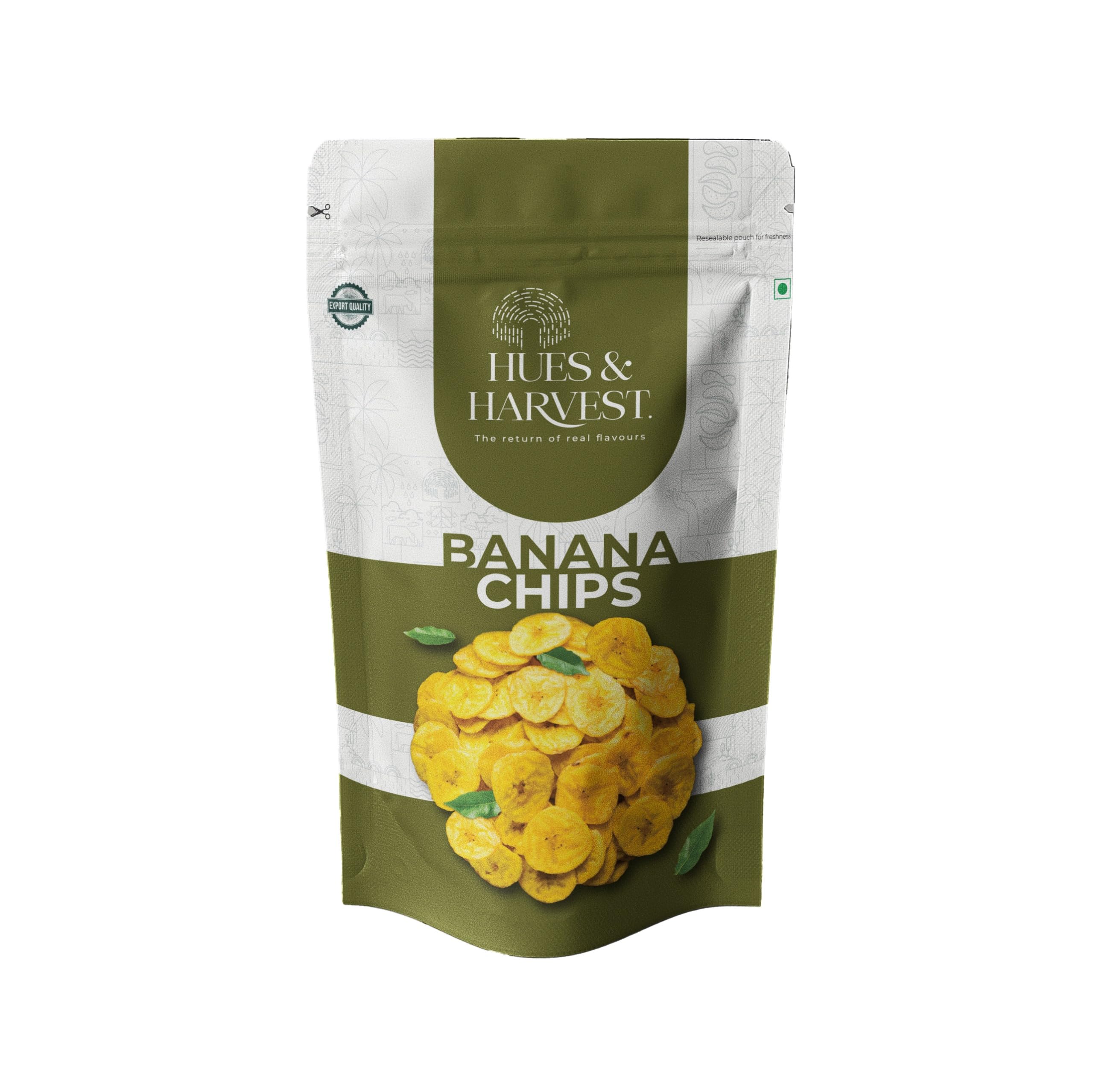 Hues & Harvest Kerala Banana Chips – Authentic Traditional Snack | Crispy & Thin Slices | Natural Ingredients, No Additives - 175g Pack-image-49