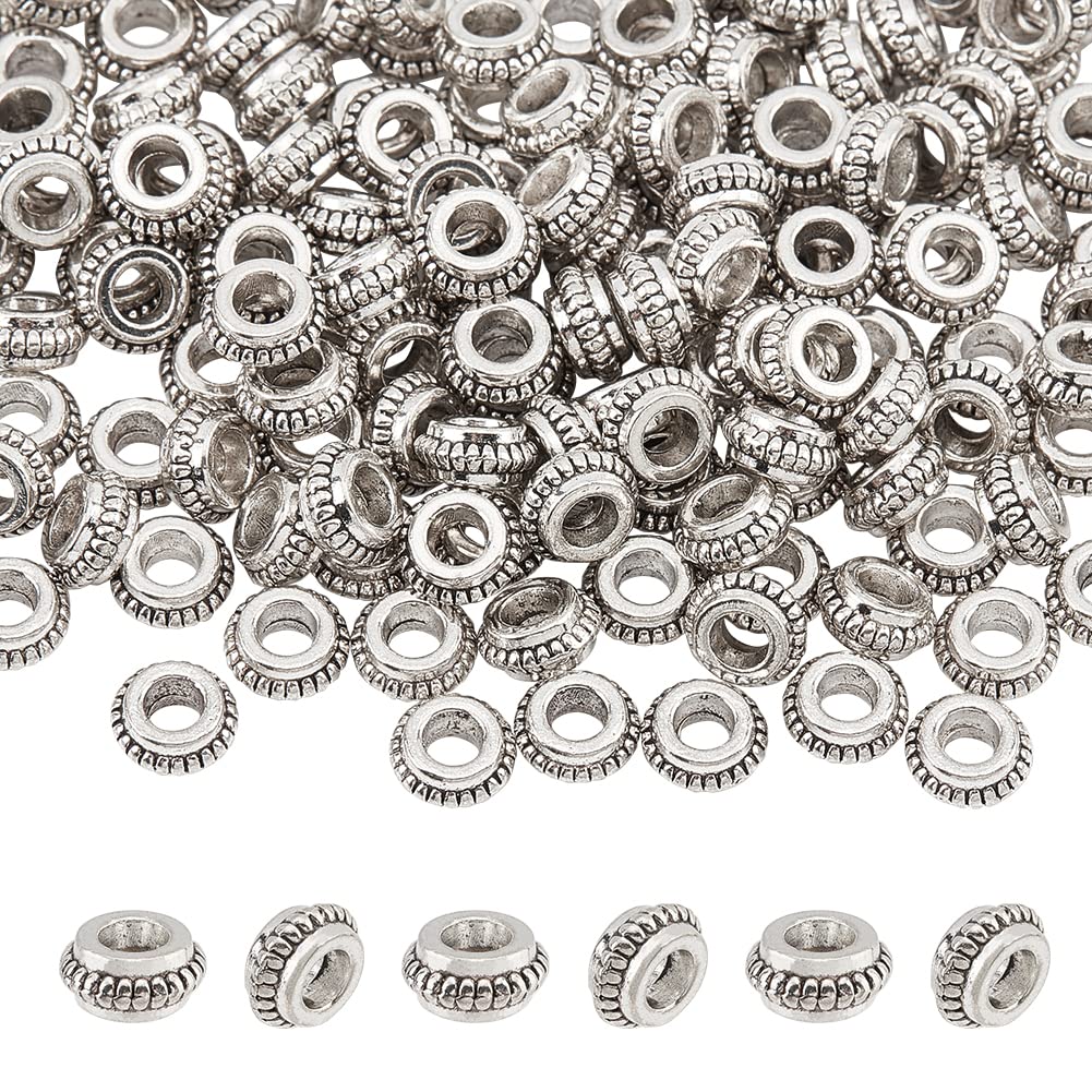 Perles intercalaires marguerite 7.5mm pour éviter les nœuds de bijoux DIY
