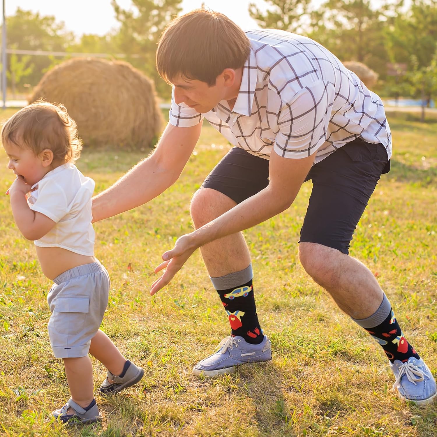 Bebila Funny Gifts For Men Expecting Gifts For Pregnancy Women Valentines Mothers Father Day Novelty Socks - Image 5