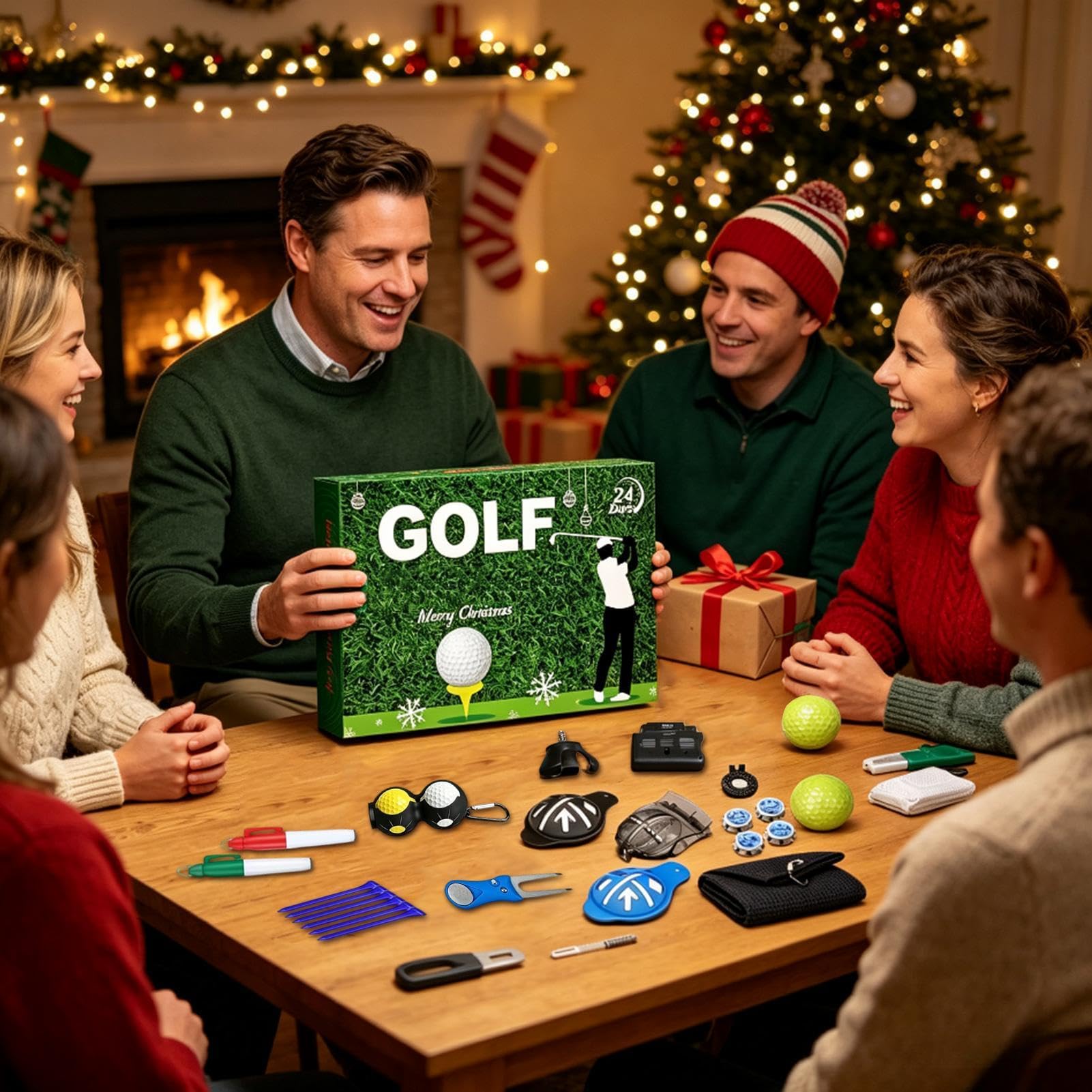 24 Tage Countdown Adventskalender 2026