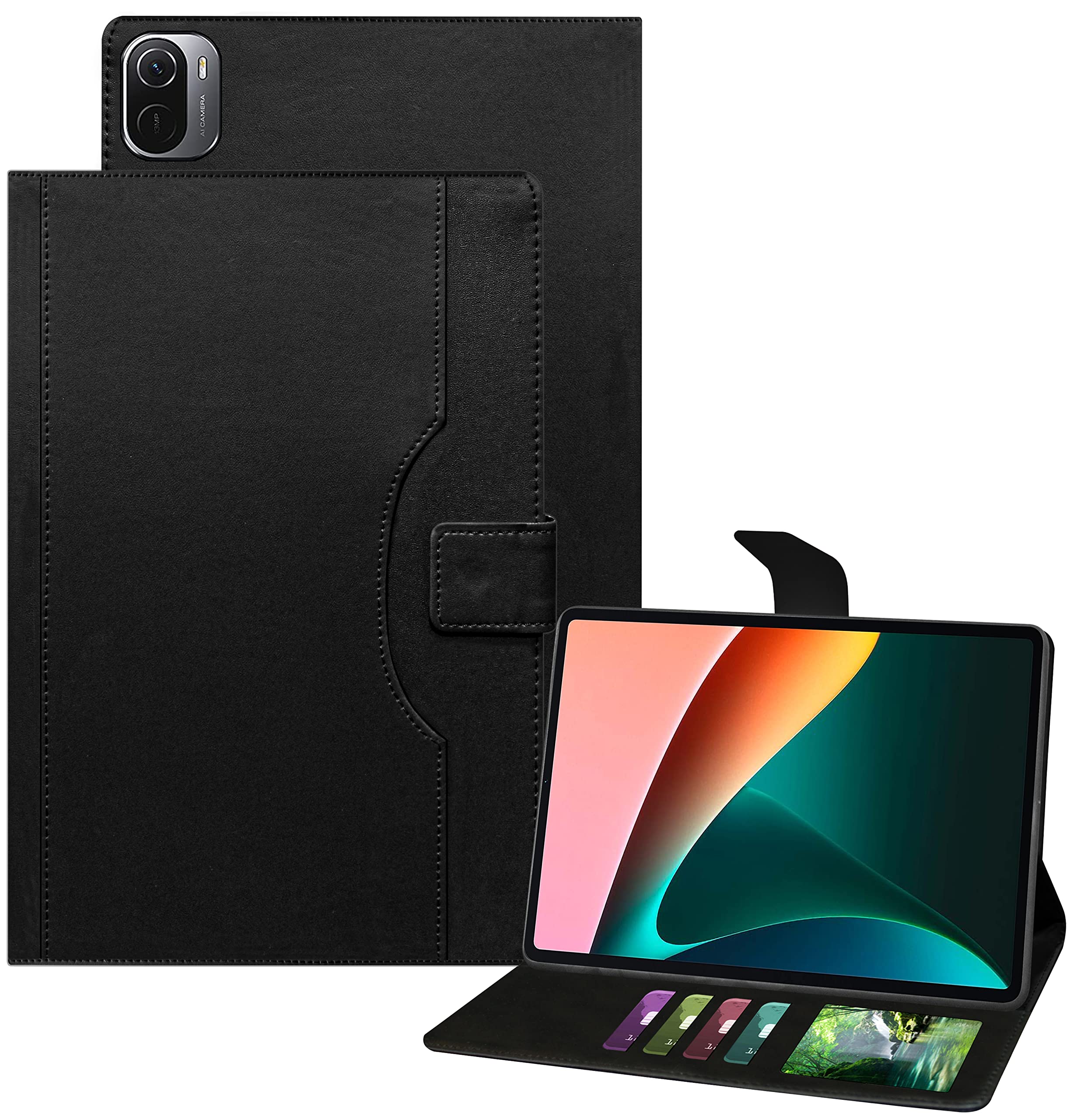 TGK Multi-Angle with Viewing Stand Leather Flip Case Cover for Xiaomi Pad 5 11.0 inch (Black) (B0B28KSW2Z) Amazon Price History, Amazon Price Tracker
