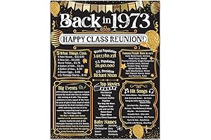 51st High School Reunion Decorations