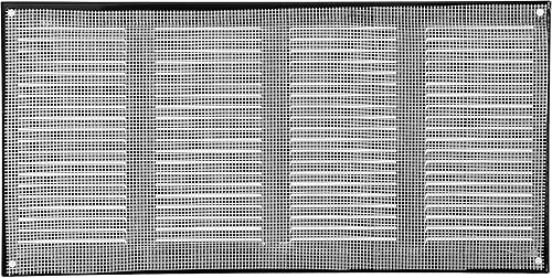 Miniatura 3 de Vent Systems Cubierta de ventilación de aire negra de 16 x 8 pulgadas, parrilla de retorno de aire de metal con pantalla de protección contra plagas