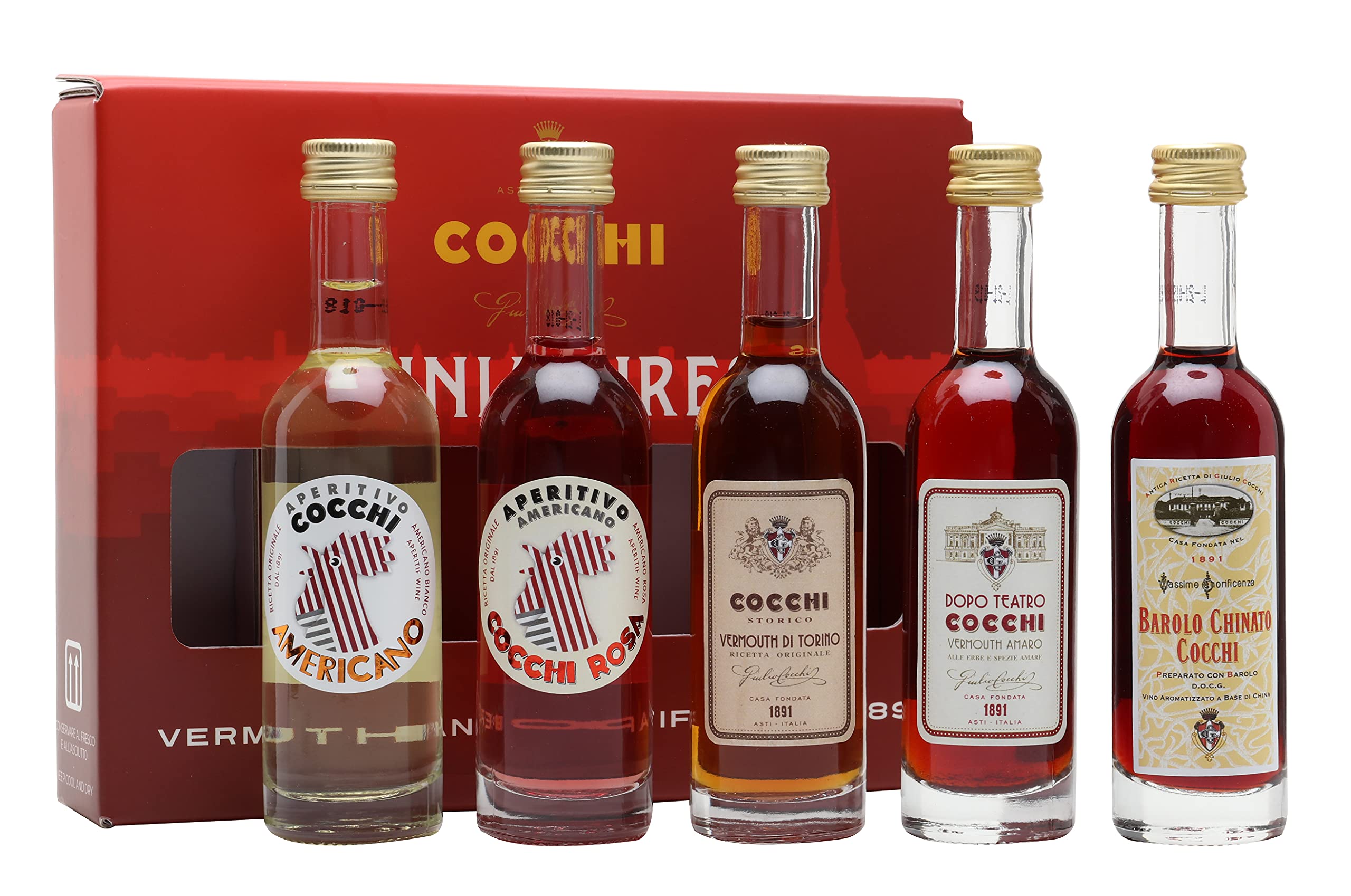 Cocchi Miniature Tasting Pack 5 x 5cl
