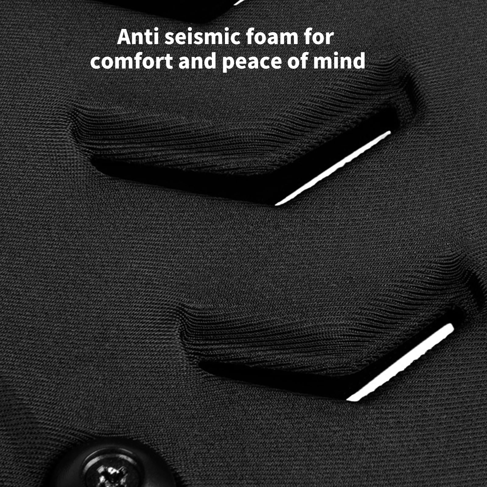 Protector de espalda flexible para moto de cross con acolchado de espuma y correas ajustables, defensa ajustable para motocicleta