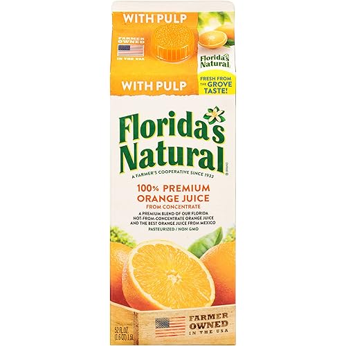 Florida's Natural, Orange Juice Some Pulp, 52 Fl Oz