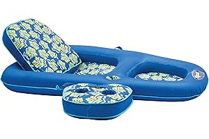Aqua Campania Ultimate 2-in-1 Pool Float Lounge