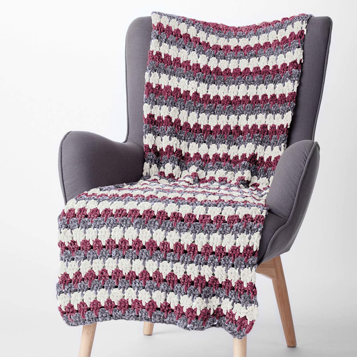 Bernat - Velvet 300g - Burgundy Plum - Image 3