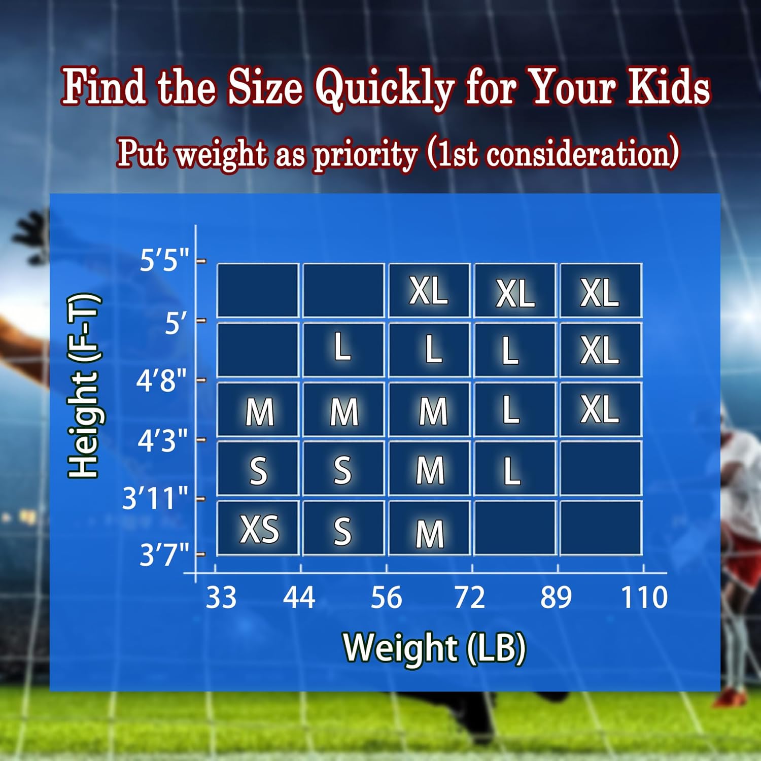 Unlimit Youth Soccer Goalie Pants with Hip, Knee & Shin Padding – Goalkeeper Compression Pants for Training & Matches