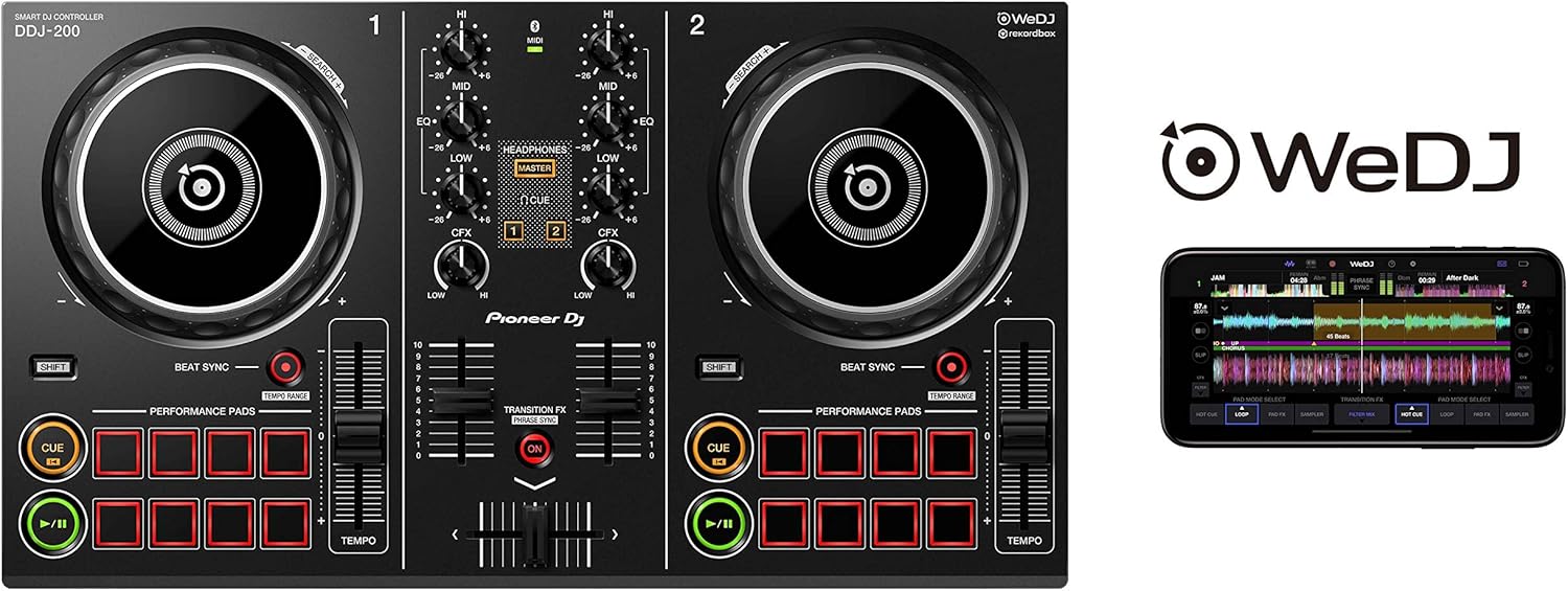 Buy Pioneer DJ Smart DJ Controller DDJ-200 at Ubuy Myanmar