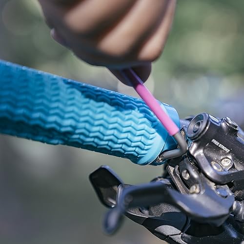 Miniatura 6 de Funn Holeshot - Empuñaduras de bicicleta de montaña con abrazadera de bloqueo único, empuñaduras ligeras y ergonómicas para bicicleta con diámetro