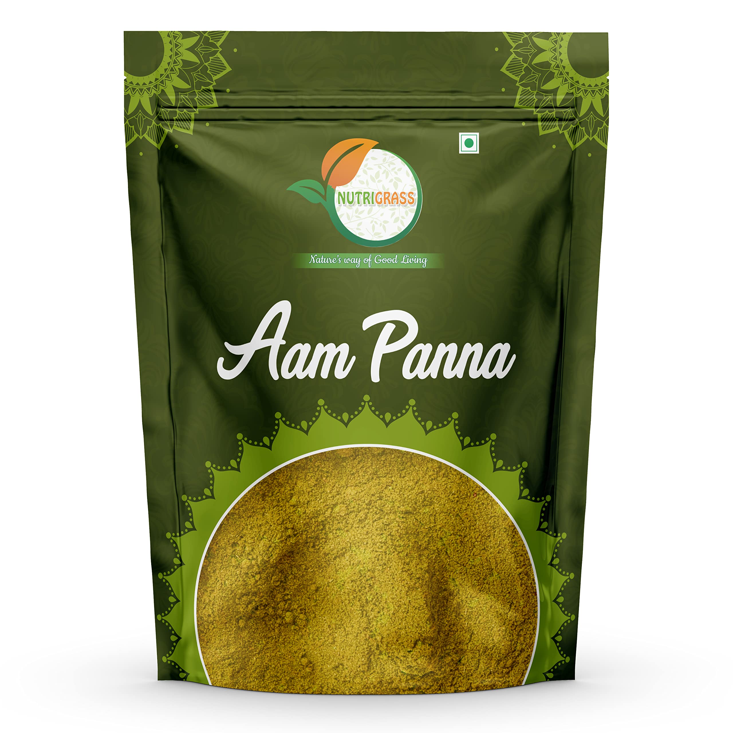 NUTRIGRASS Aam Panna Premix Powder - 5KG | Green Mango Premix Powder | Mix N Drink Aam Panna Fruit Juice Powder for Instant Hydration | Made with Dry Mango |Tangy & Sweet Taste | Refreshing & Re-hydrating | Instant Drink Mix (B0BBB1C9S2) Amazon Price History, Amazon Price Tracker