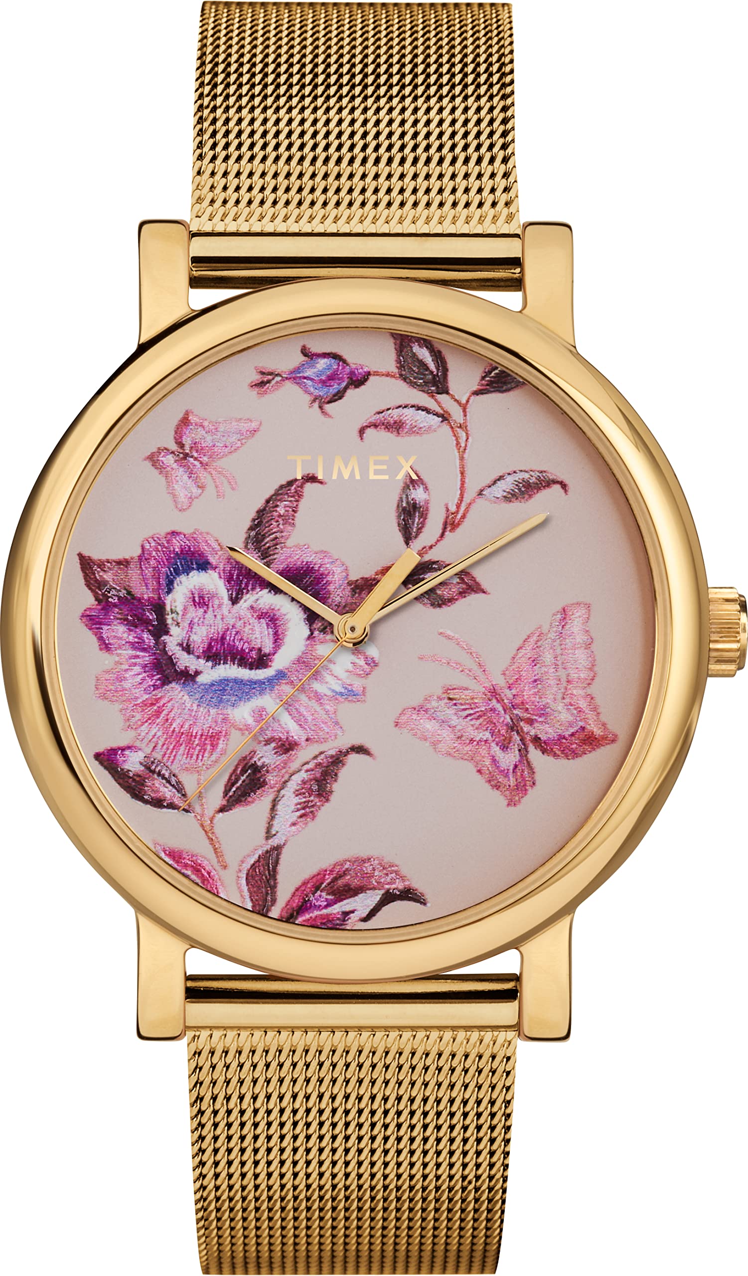 TIMEX Analog Pink Dial Women Watch-TW2U19400 (B09HXP3HNN) Amazon Price History, Amazon Price Tracker