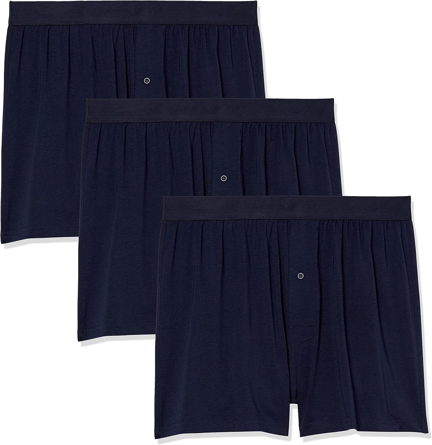 Amazon Essentials Men's RelaxedFit Cotton Modal Boxer Short (Previously Amazon