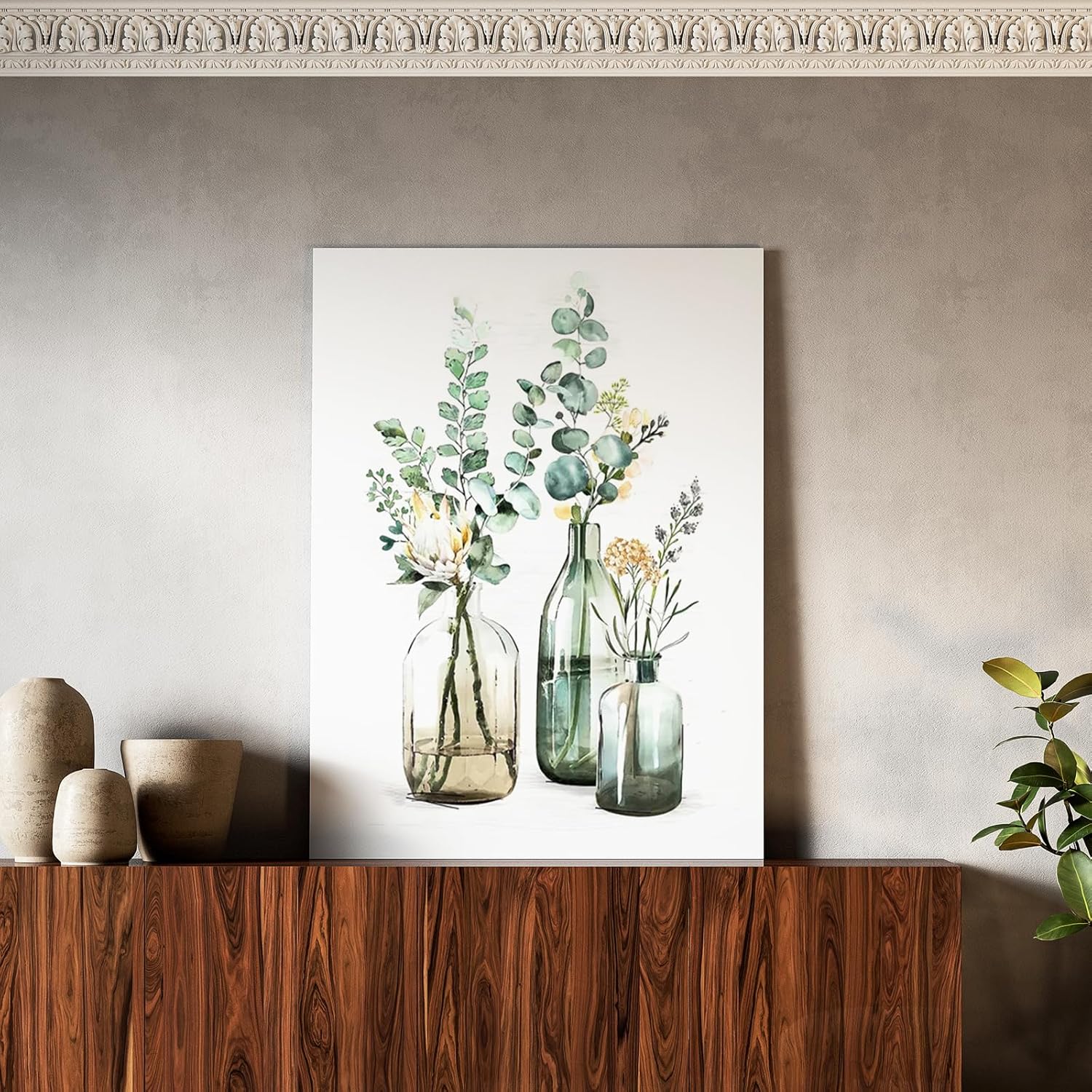 Ginkko Framed Paint by Numbers Kit for Adults, 8x12 inch, Flowers image 3