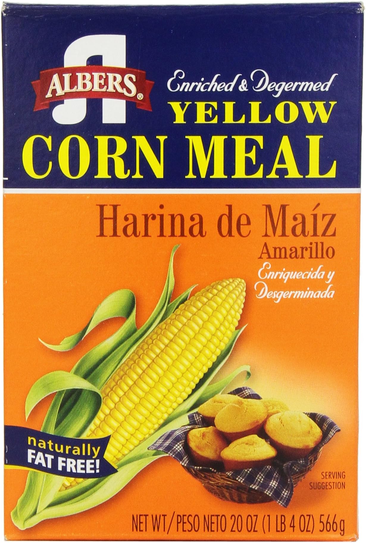 Yellow Corn Meal, 20 oz (Pack of 1)