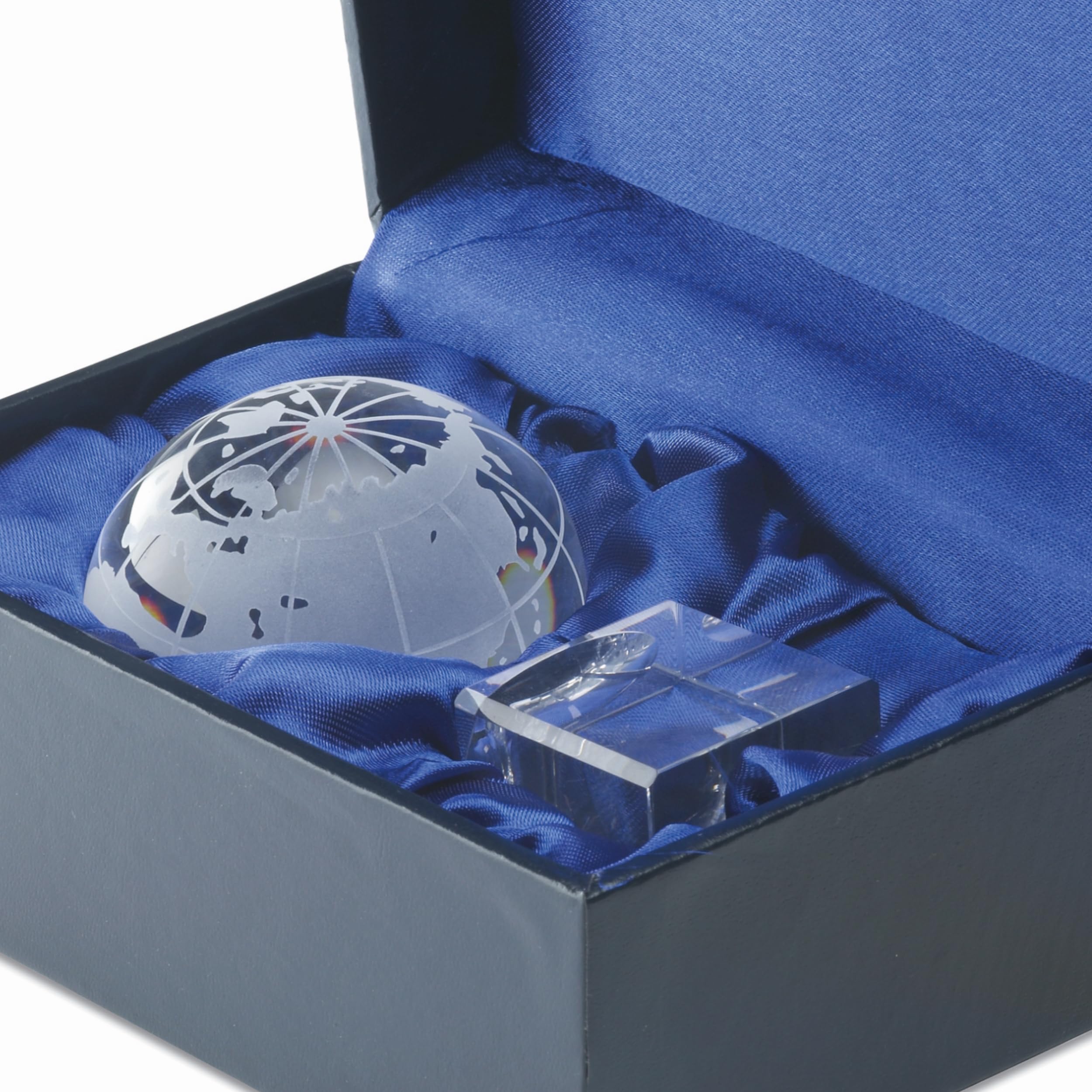 Notrash2003 - Pisapapeles con bola de cristal y soporte, diseño de bola de cristal
