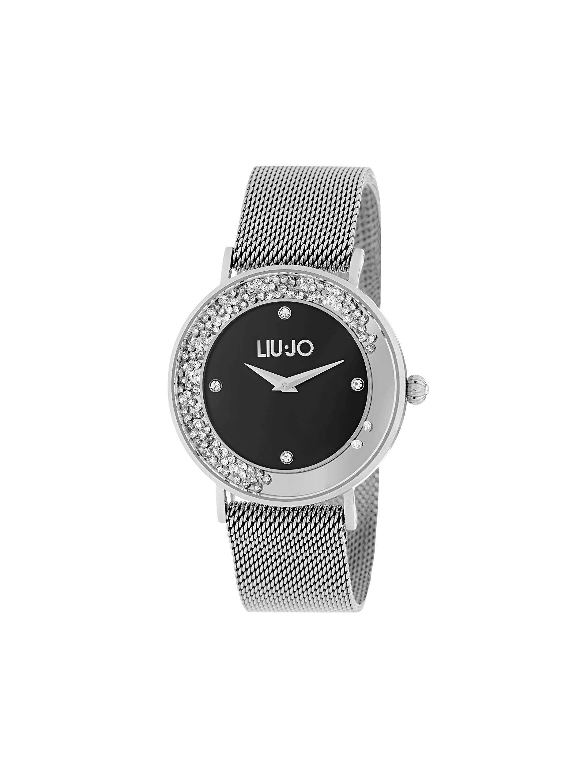 Liu JoJeans Luxury Women's Dancing Slim Black Watch, bracelet