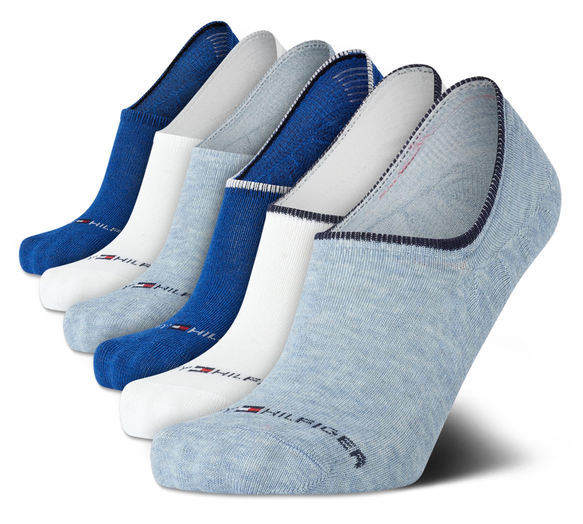 Tommy HilfigerMen's Athletic Socks - Cushion Sport Liners (6 Pack)