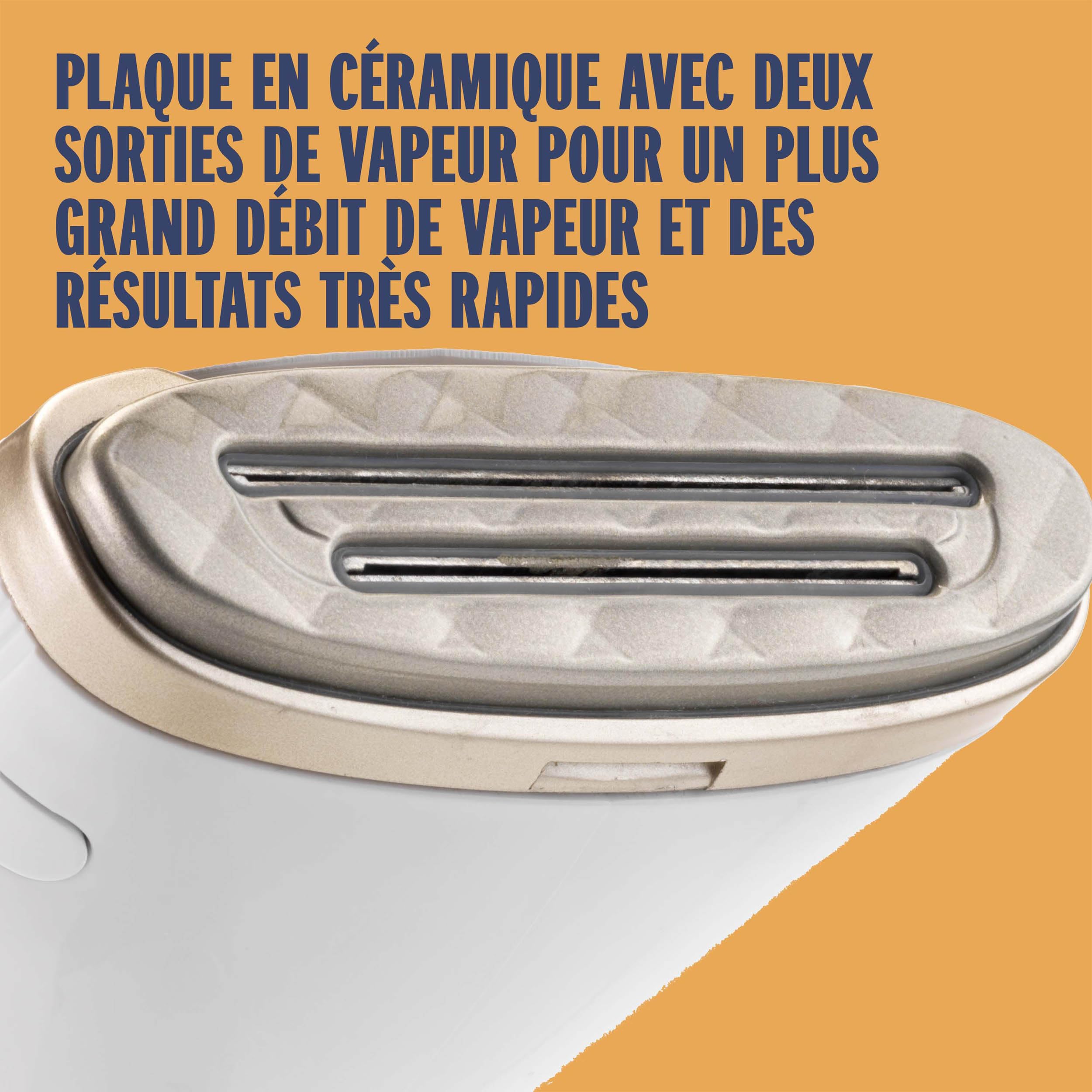 Conair - GS59XE - Défroisseur & fer à repasser à vapeur portable – Turbo Extreme Steam®- 1560W - Prêt en 40 secondes - 5 réglages de vapeur pour tous types de textiles - 4 accessoires inclus