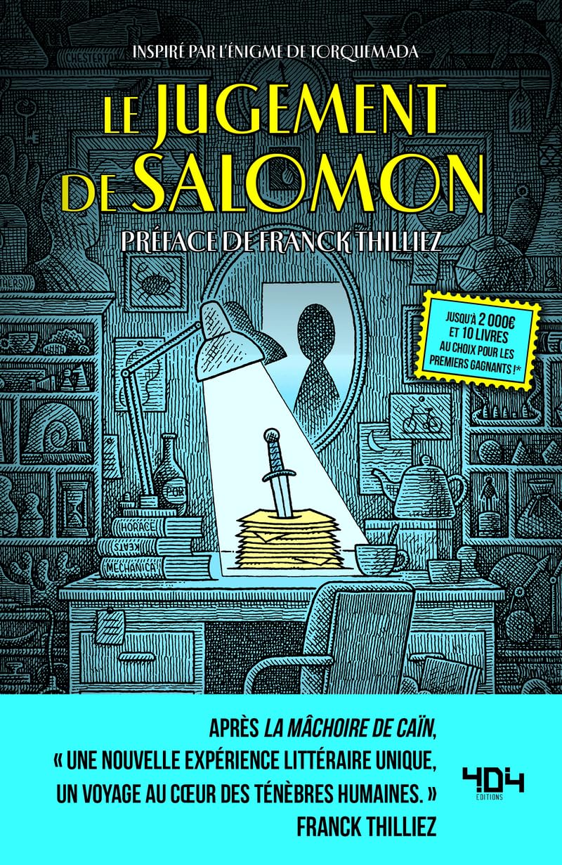 Le Jugement de Salomon - Un livre à énigmes extraordinaire inspiré de l'énigme de Torquemada – Livre d'enquête – Livre à énigmes – Poche - Préface de Franck Thilliez