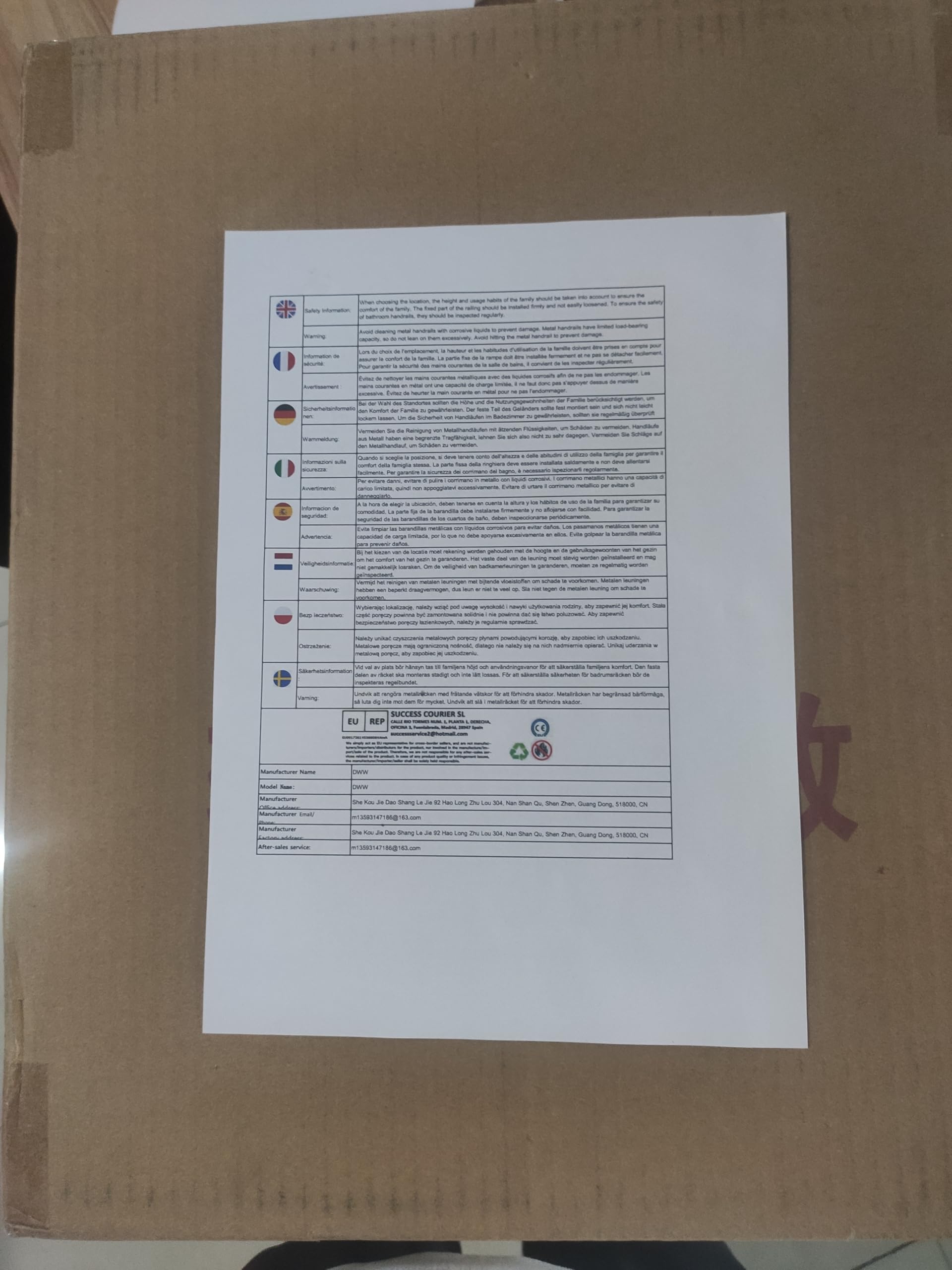 Barras de seguridad para el inodoro del baño - Barras de sujeción para discapacitados en la ducha - Marco de soporte con barandilla - Ayudas de barandilla de acero inoxidable para personas mayores