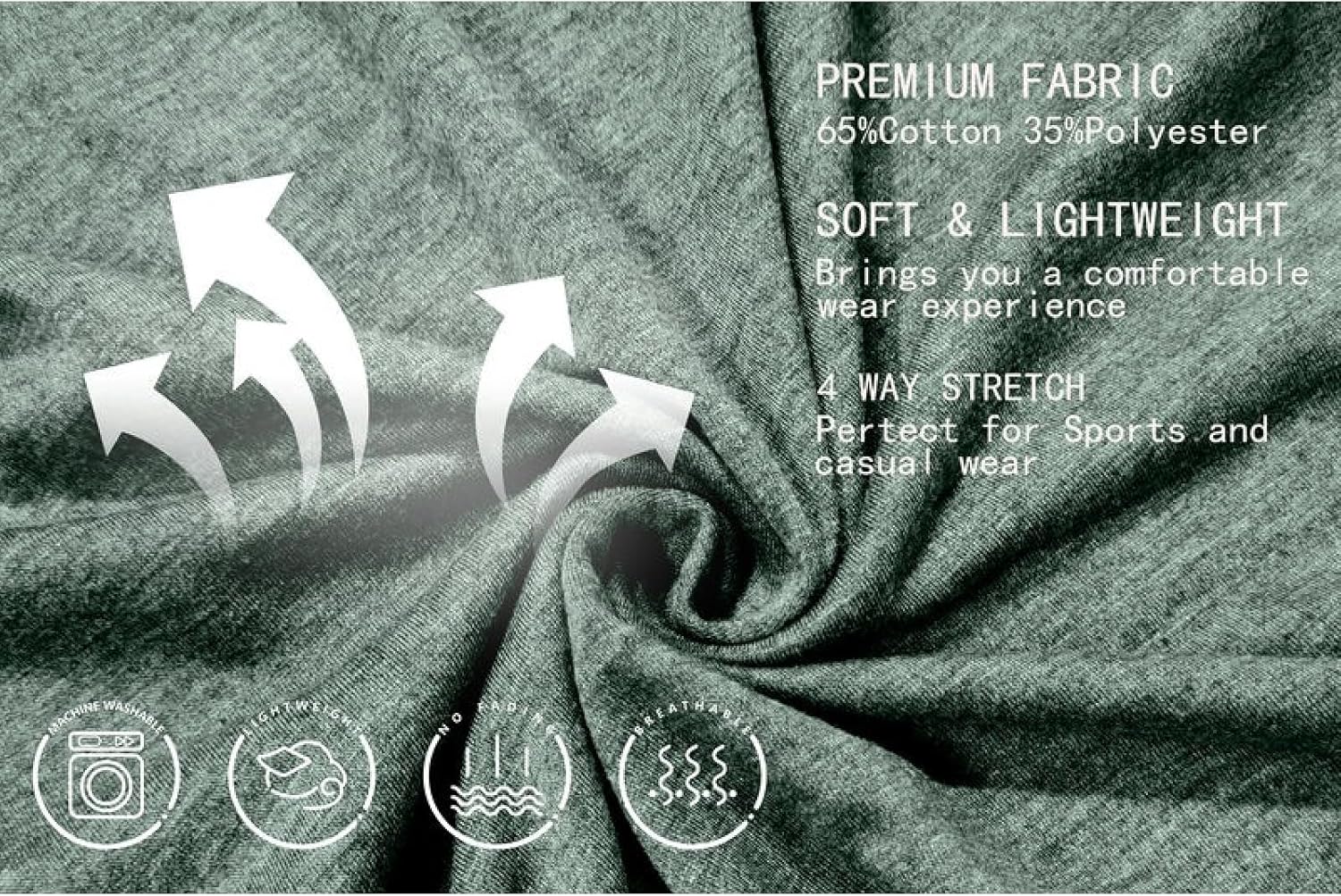 Mens Shirts Long Sleeve Casual Classic Henley Cotton T-Shirts Lightweight Button Tee Shirts - Image 6