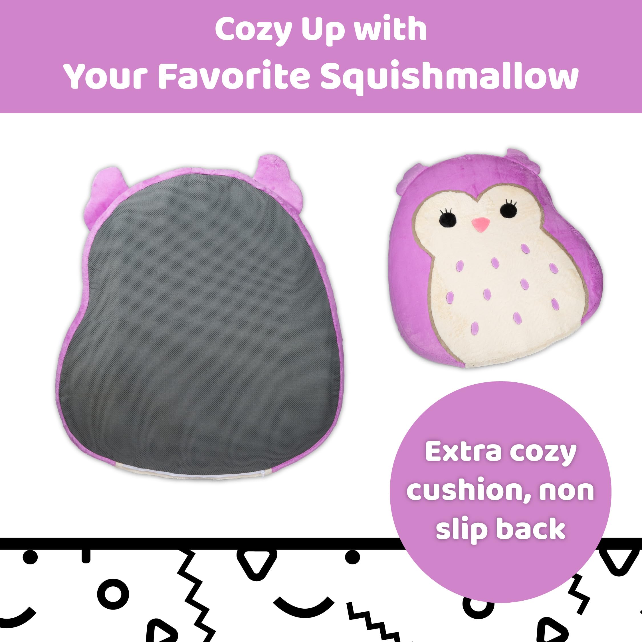 BigMouth x Squishmallows Original Inflat-A-Pal, Inflatable Floor Pillow, Hand Pump Included