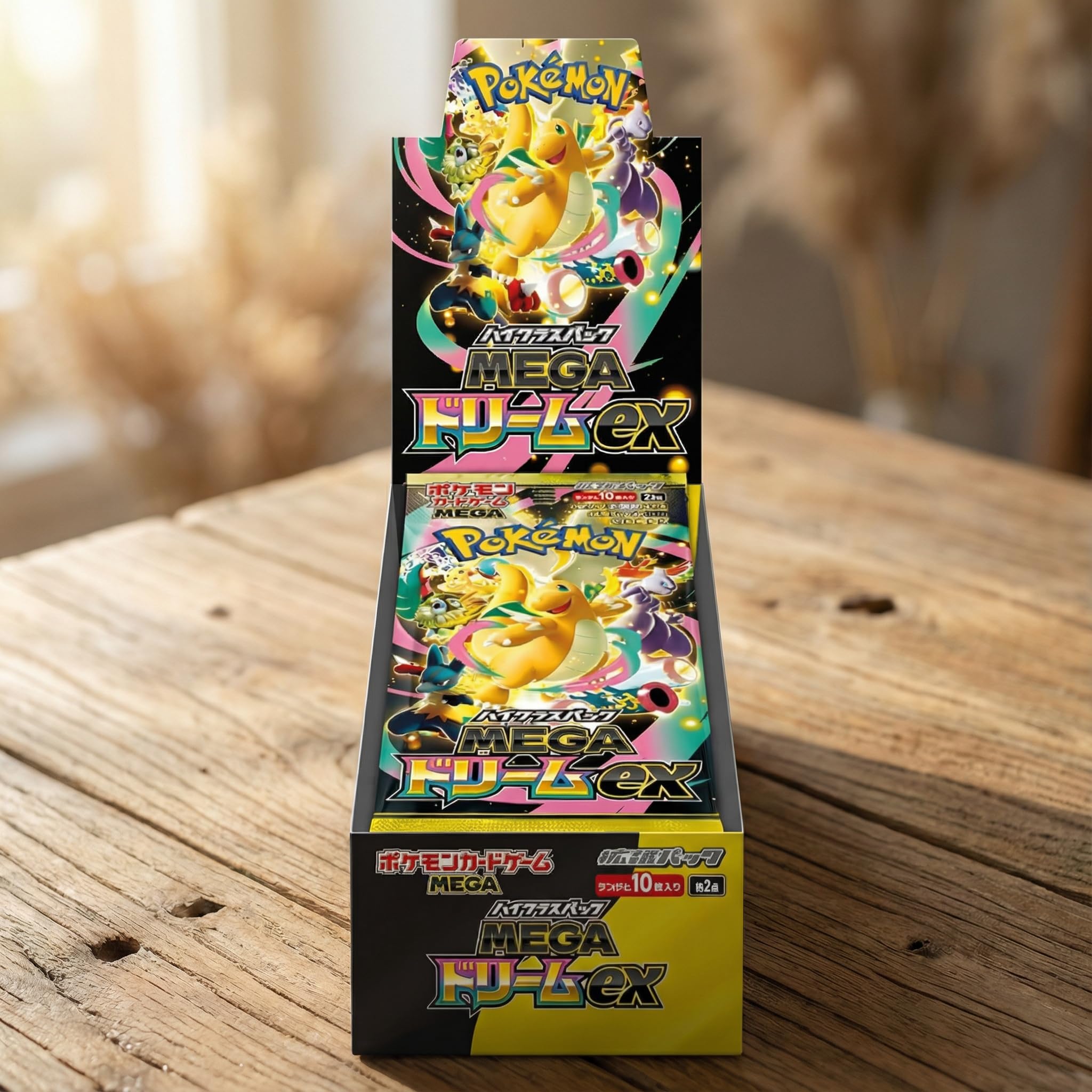 メガドリームex 5box Pokémon Mega Dream EX Display de alta classe M3 (JPN) - 10 booster