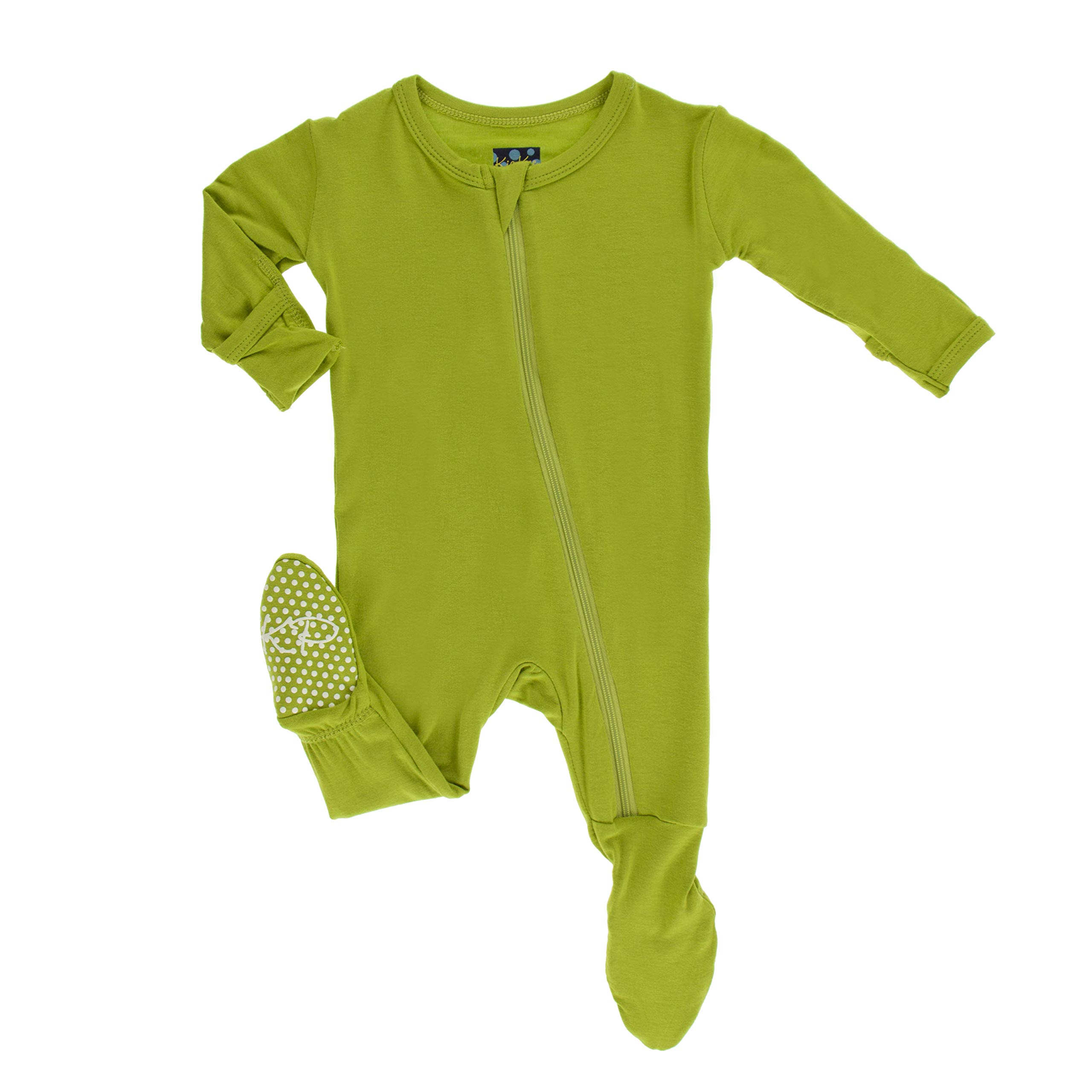 KicKee Pants Little Boys Print Footie with Zipper - Pond Leafy Sea Dragon, 12-18 Months — view 19
