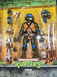 Figurine TMNT Super7 Ultimates – Leonardo Nomade Ninja – Édition Limitée