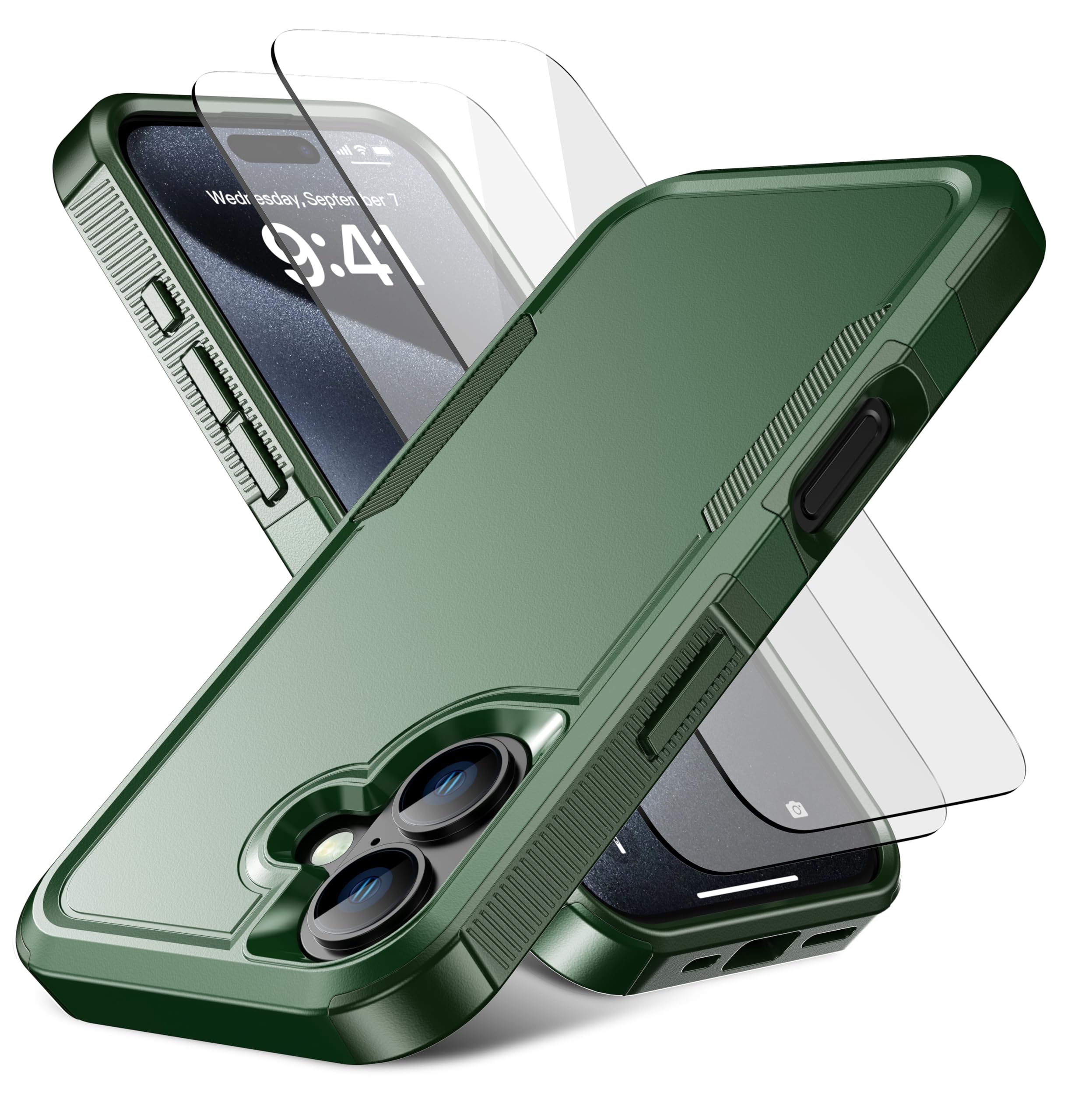 Amazon.com: RonShieh for iPhone 16 Case [Shockproof] [Dropproof