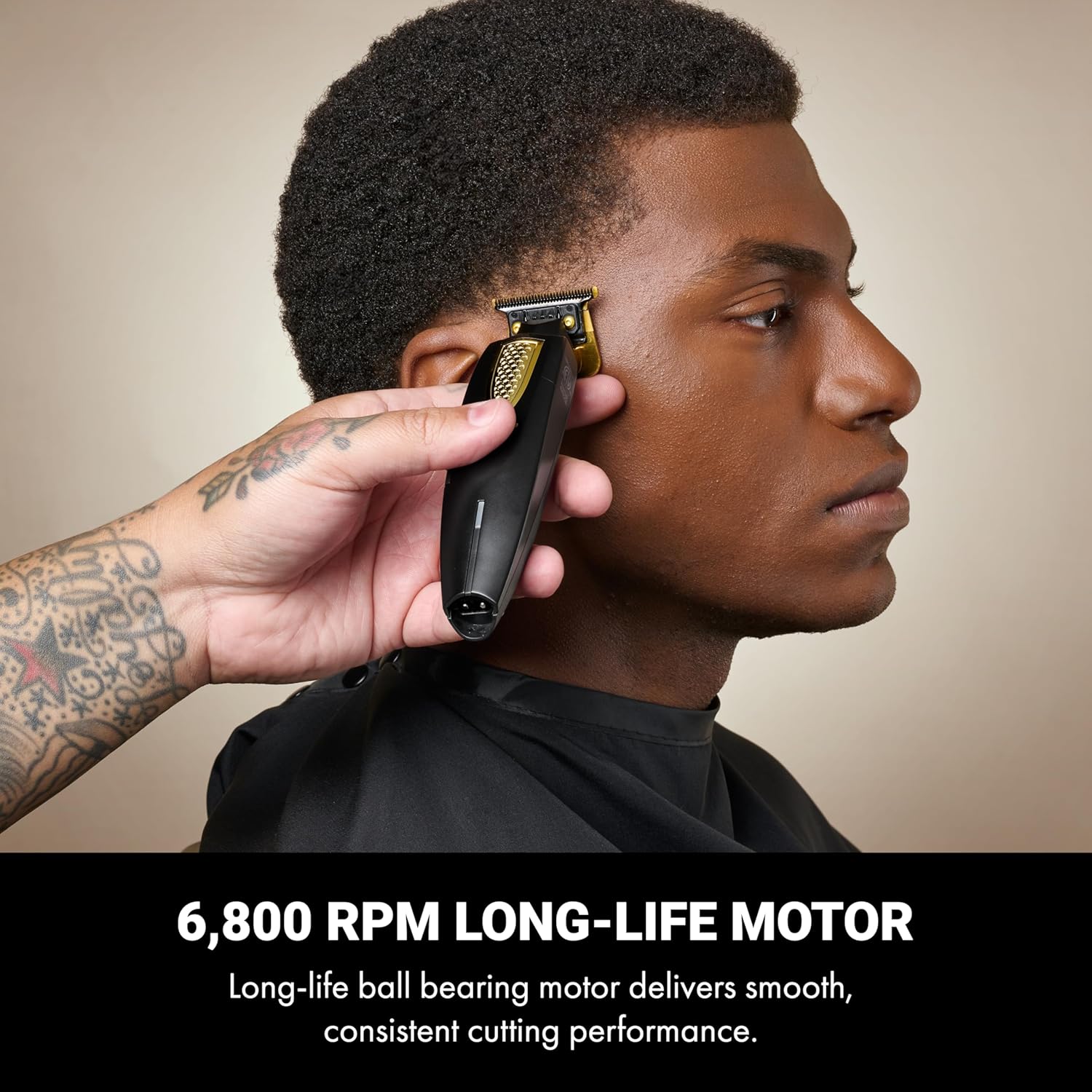 LithiumFX Cord/Cordless Lithium Ergonomic Hair Trimmers for Men - Image 2