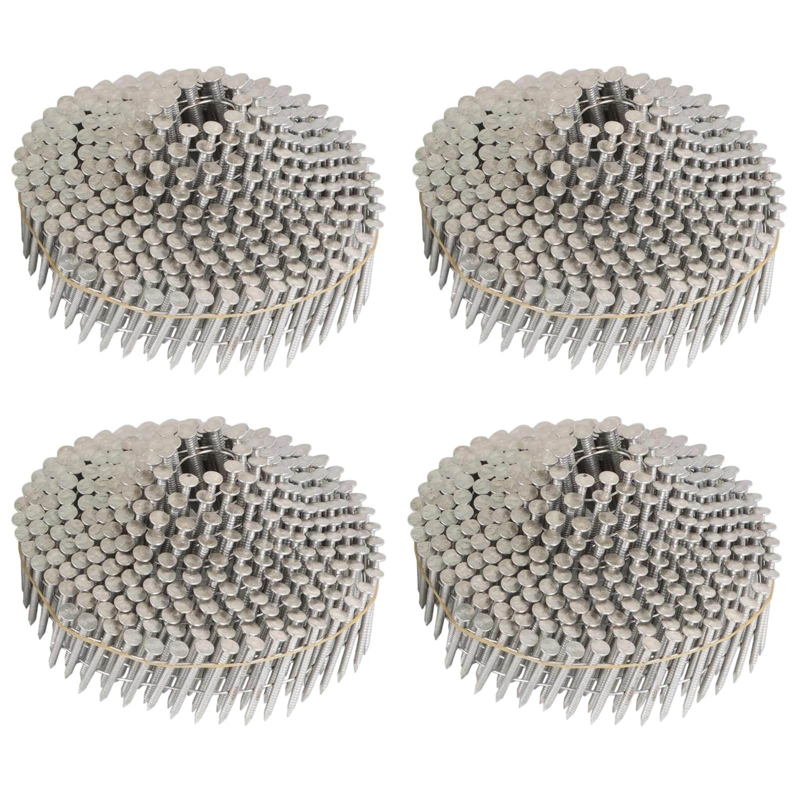 Photo 1 of 15-Degree Siding Nails 1-3/4-Inch x .082-Inch | 304 Stainless Steel Ring Shank | Corrosion-Resistant for Siding Projects | 1200 Count,Adapted to Gun Type CN55/CN57
