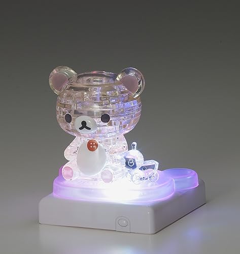 Miniatura 7 de Beverly Rompecabezas de cristal 3D - Korilakkuma (37 piezas)
