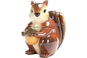 Bico Squirrel 8 inch Air Tight Cookie Jar