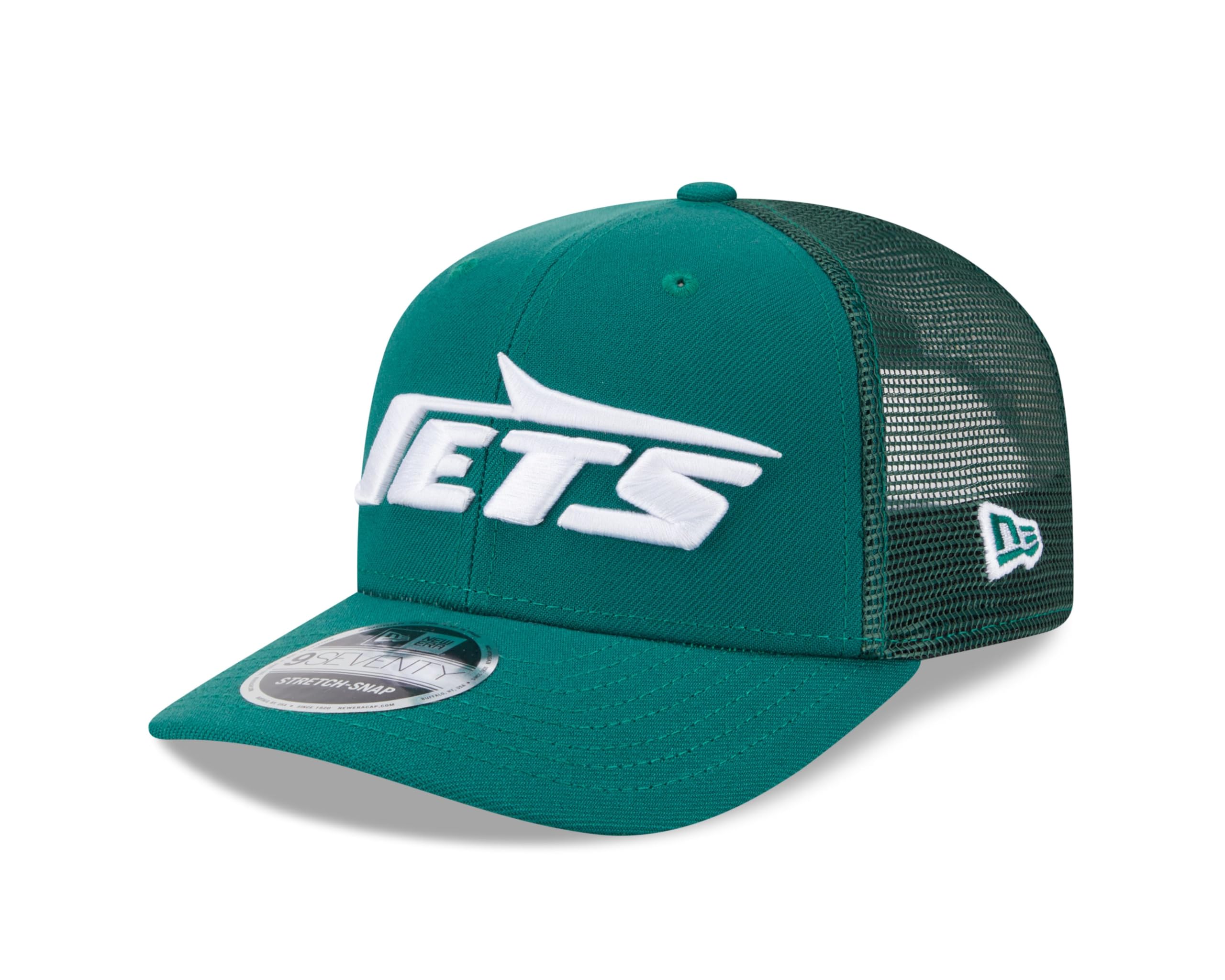 New Era New York Jets 9Seventy Stretch-Snap NFL Trucker Cap Green