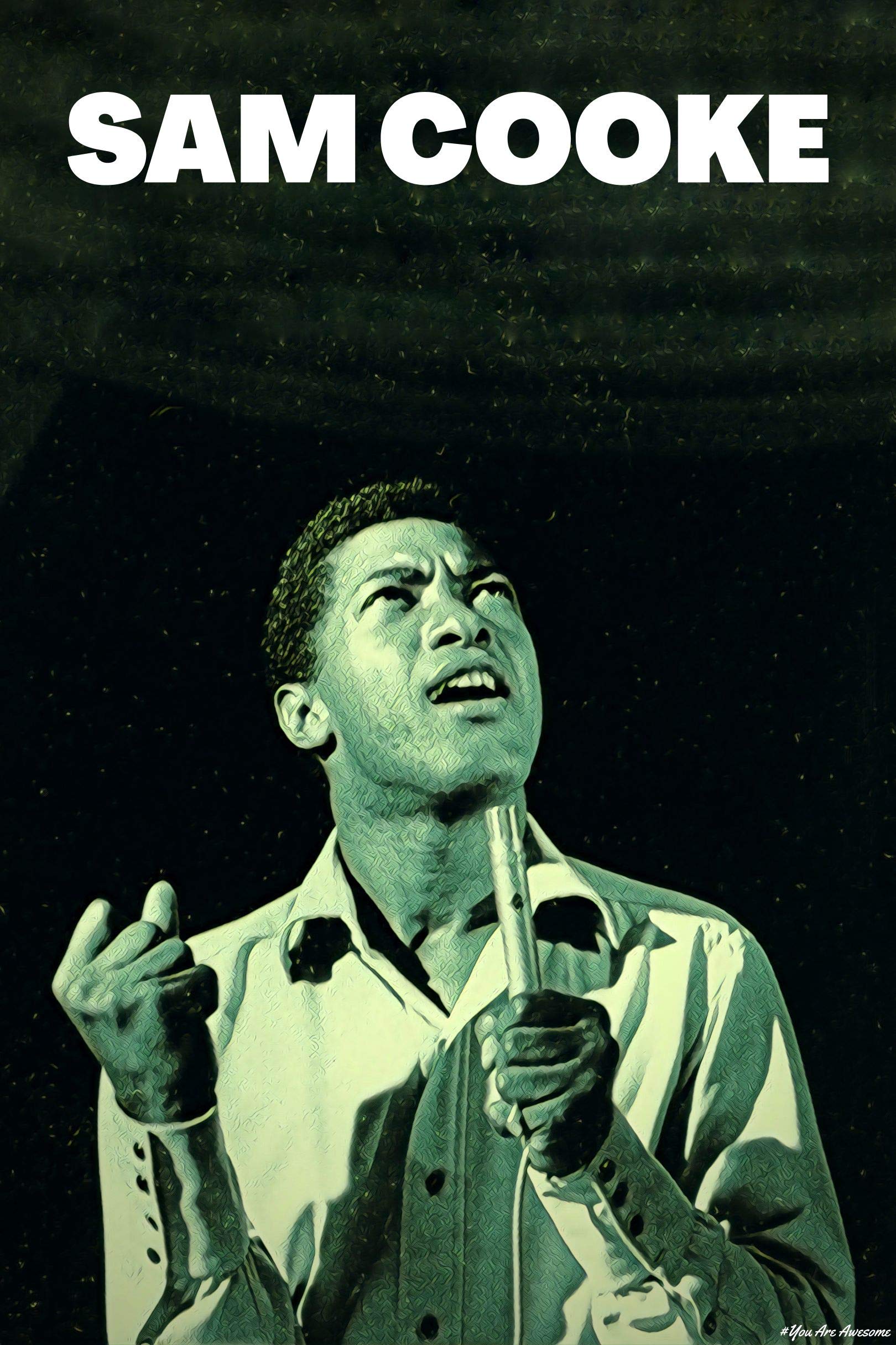 You Are Awesome - Sam Cooke Classic Poster (12inchx18inch)