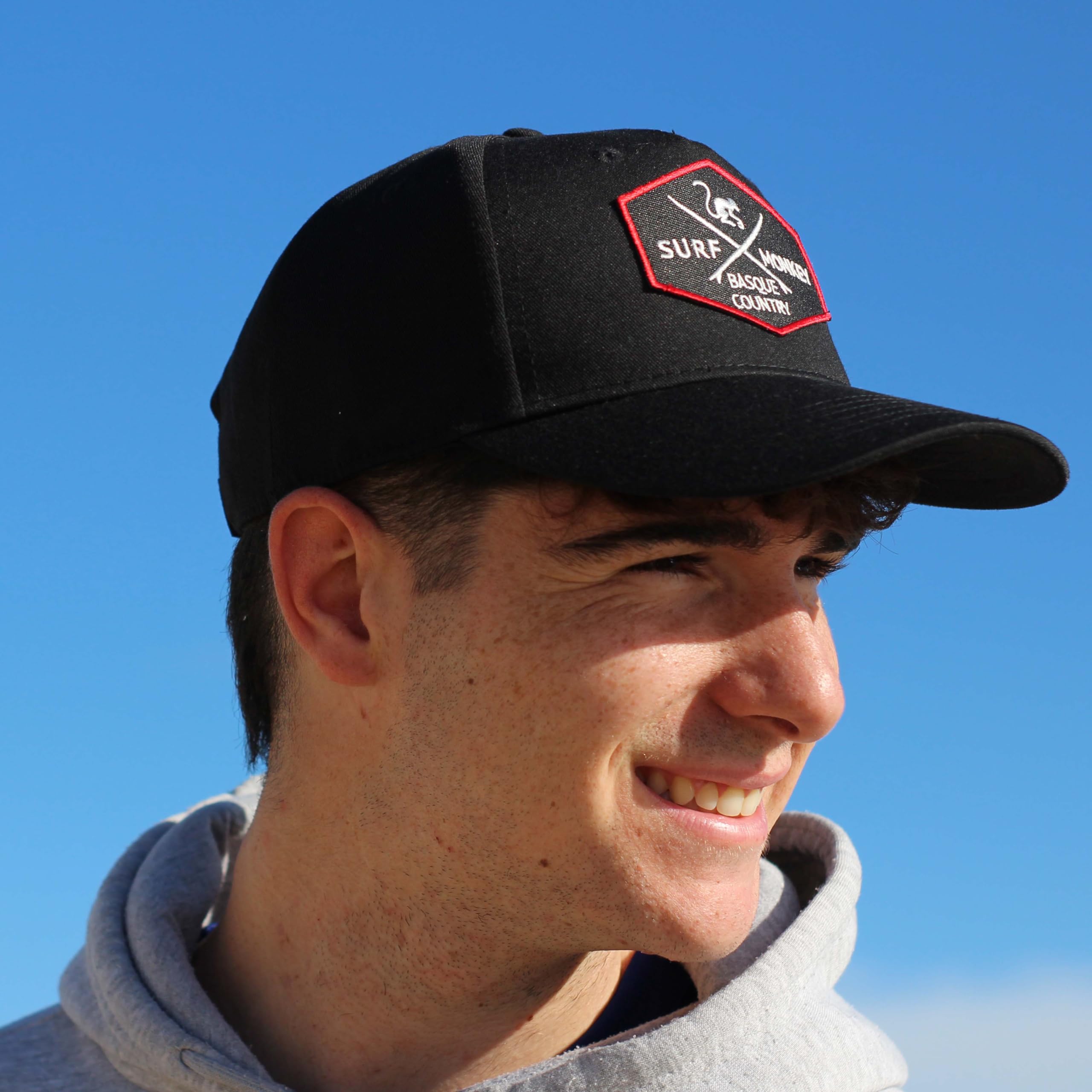 Surf Monkey Casquette de baseball réglable recyclée pour homme et femme
