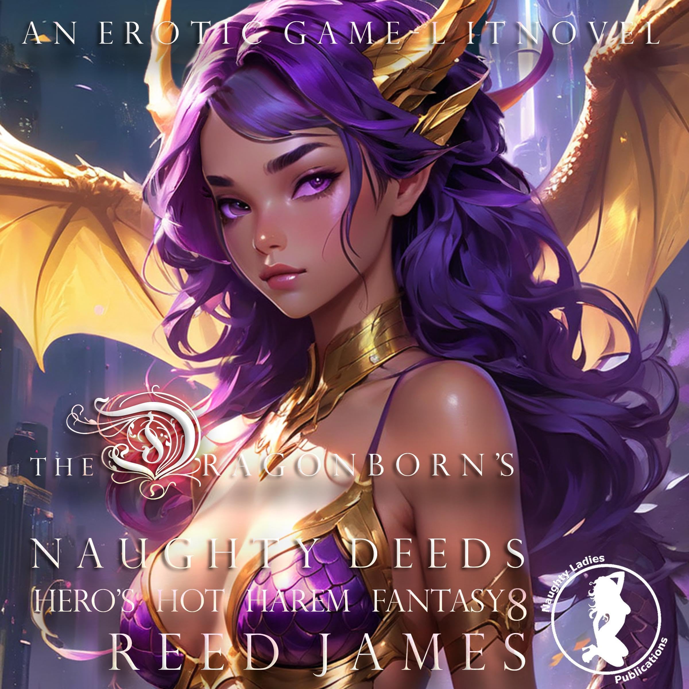 Cover art for The Dragonborn's Naughty Deeds