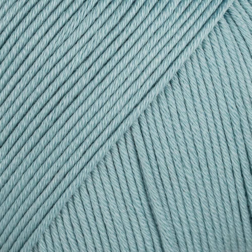 Rico Design Essentials Double Knitted Yarn, 100 Percent Cotton, Aqua