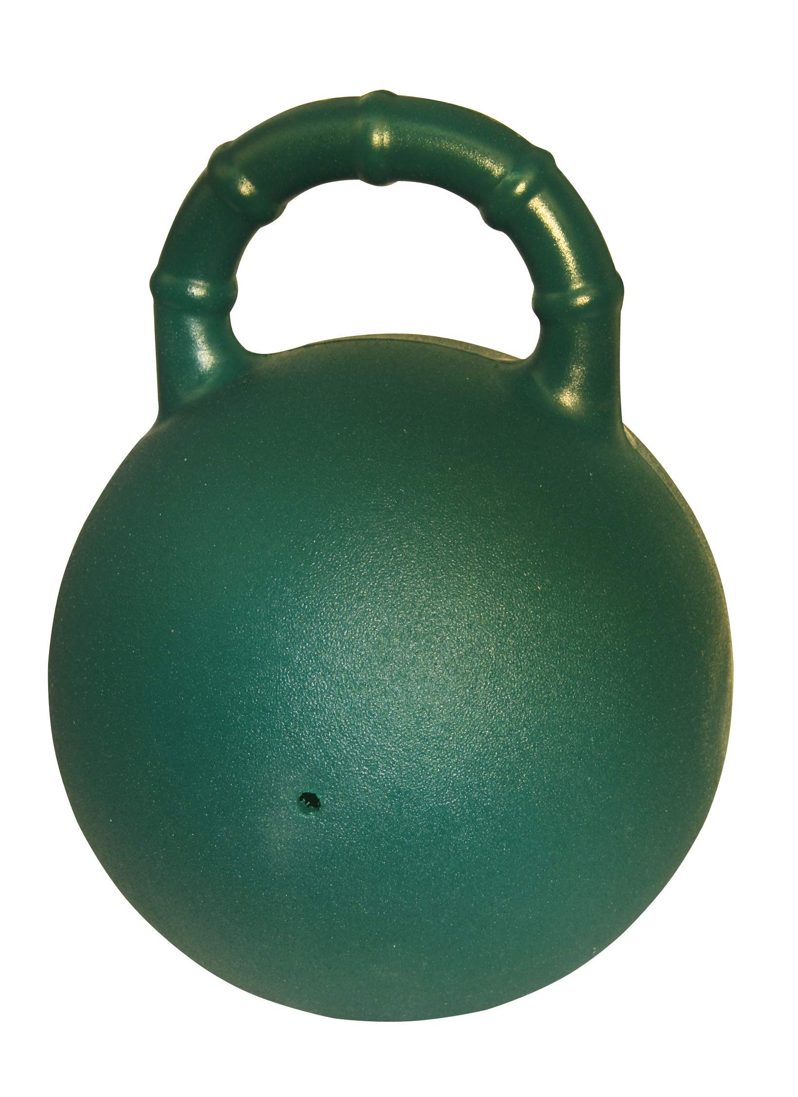 Kerbl Palla da gioco per cavalli, gusto mela, verde, 25 cm, cavallo, resistente ai morsi, con valvola speciale