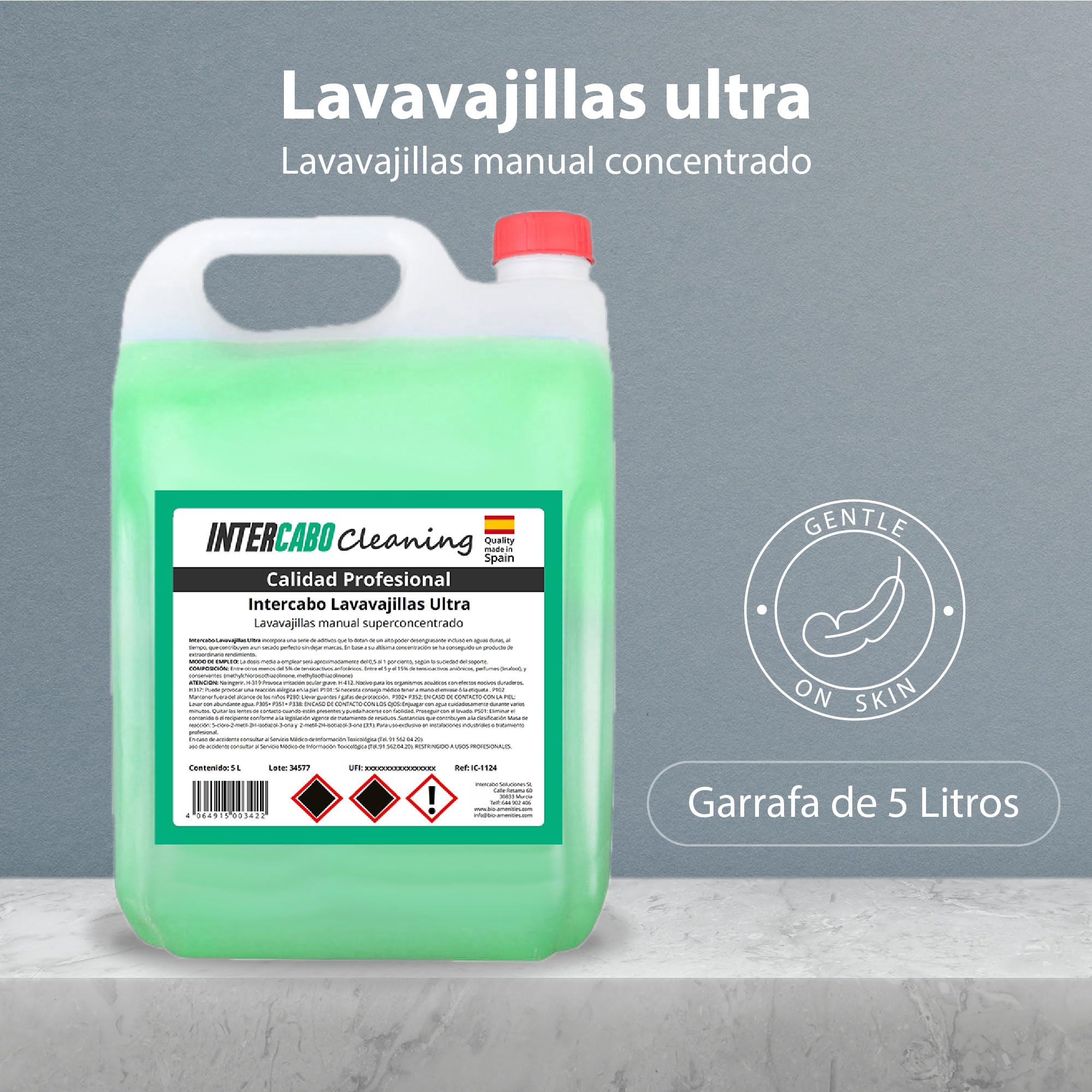 Cleaning Lavastoviglie Manuale Superconcentrato – Confezione da 4 Taniche da 5 Litri, Detersivo Piatti Sgrassante, Pulizia Profonda, Uso Quotidiano, Formato Conveniente