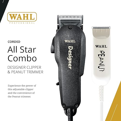 Miniatura 2 de Wahl Professional El combo All Star con cable incluye un kit completo de cortadora de maní y recortadora de cacahuete