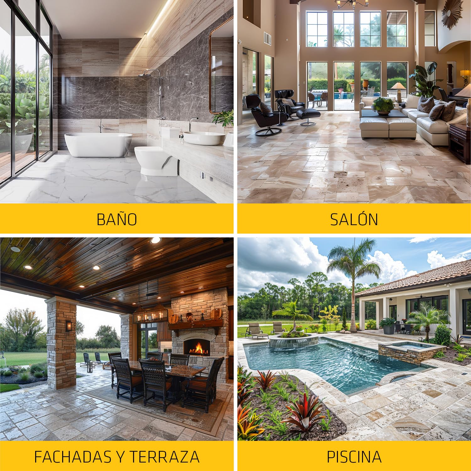 SIKA - Adhesivo cementoso de consistencia variable de altas prestaciones - SikaCeram-252 StarFlex - Gris - Deformable - Para la colocación de piezas cerámicas de tamaño medio a gran formato - 25kg